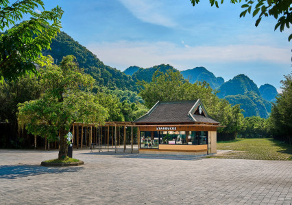 Starbucks Trang An - New Instagram Spots You Should Not Miss in Ninh Binh