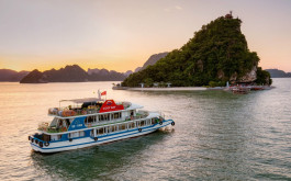 Halong Bay daily tour on Cozy Cruise with 6 hours Crusing.