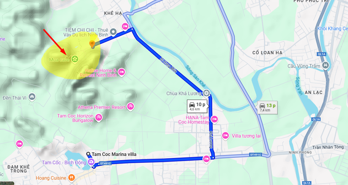 How to Get to Mua Caves from Tam Coc