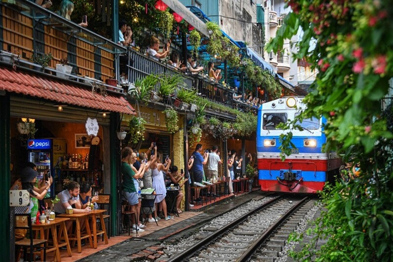 Hanoi Train Street Coffee