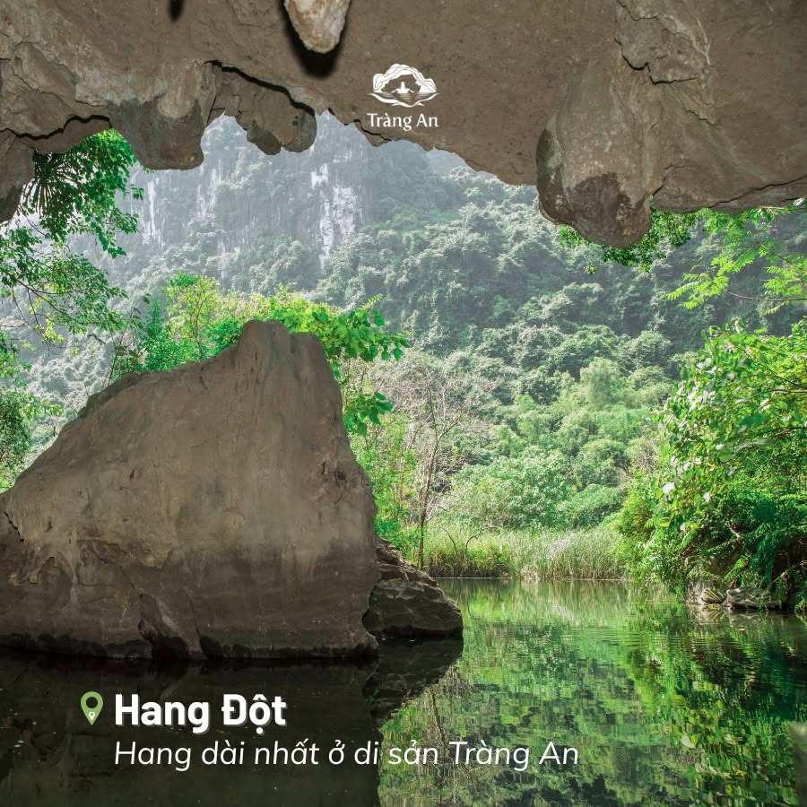 Dot Cave - The Longest caves (1000 meters) - Trang An Boat Route 3