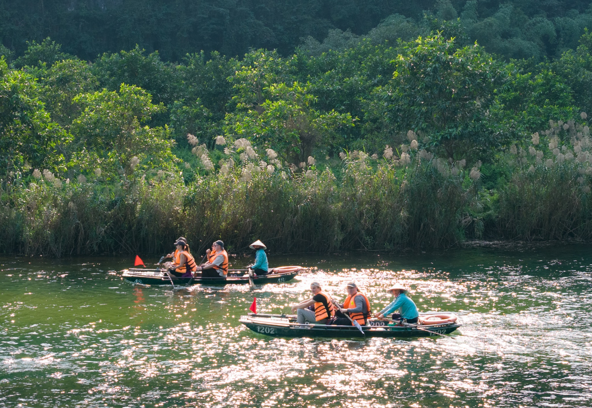 When asked which attraction they enjoyed most at the end of their trip, Trang An is often the answer. 